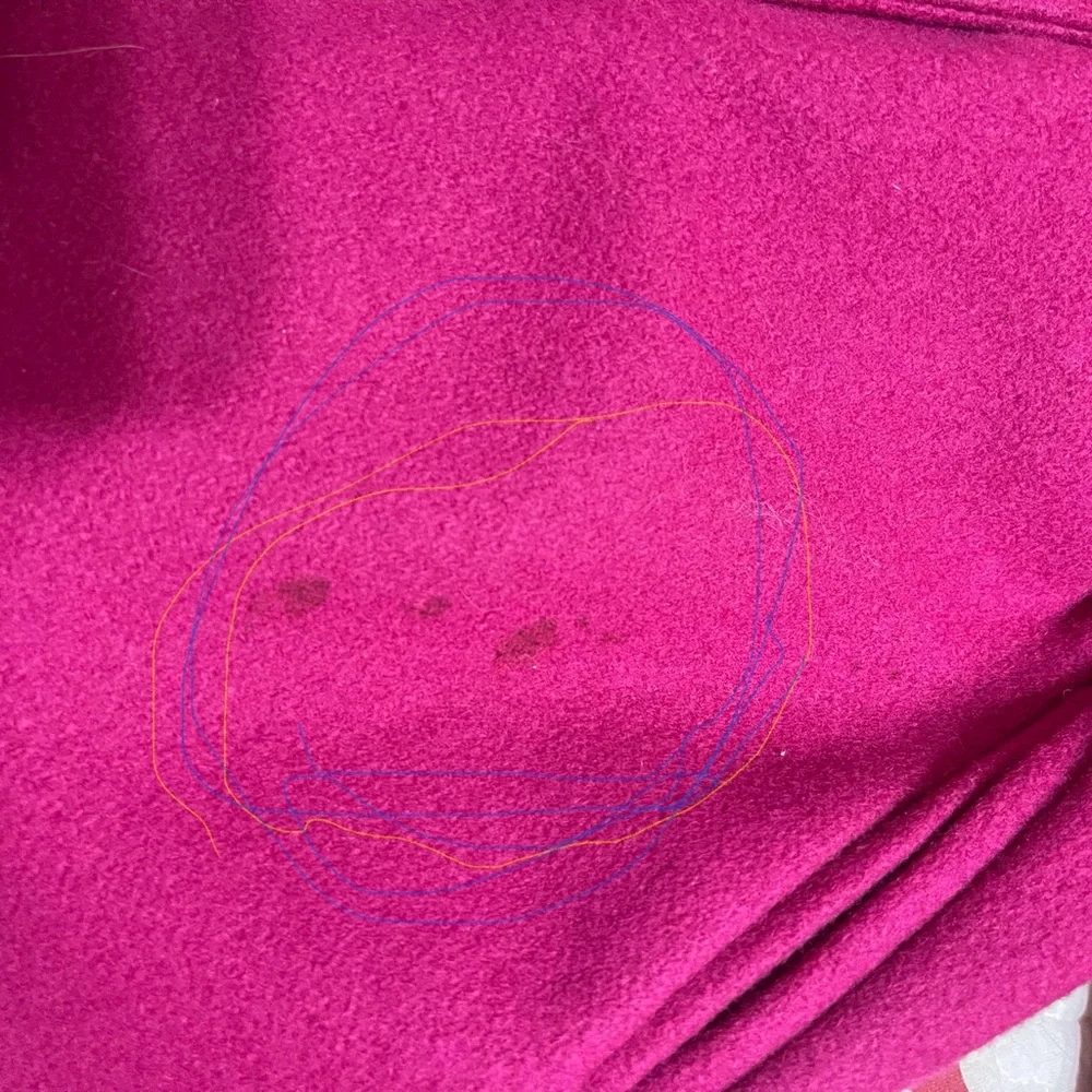 Rothschild Girl’s Winter Fuchsia Coat - Picture 7 of 7